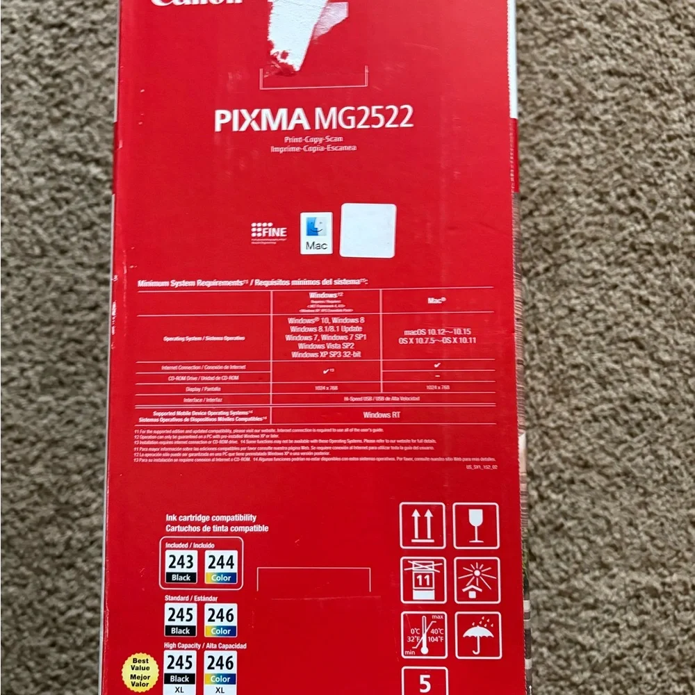 Canon PIXMA MG2522 All-in-One Printer